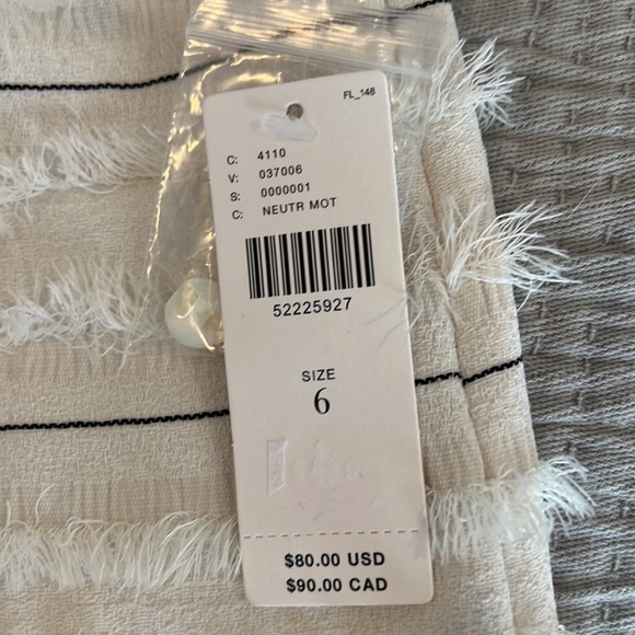 NWT Anthropologie Maeve Quinn Tank Cami Size 6 - Picture 7 of 7